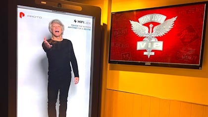 JON BON JOVI Hologram Selfie Experience Comes To Madison Square Garden Courtesy Of Superfan.Live