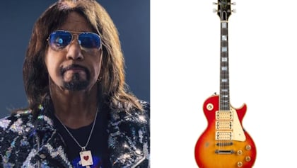ACE FREHLEY's 1975 Les Paul Guitar Expected To Fetch Between $400,000 And $600,000 At Auction