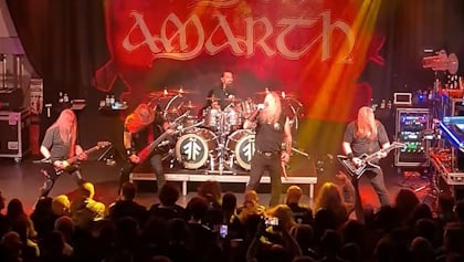 Watch: AMON AMARTH Performs 'The Allfather Awakens' Songs Live For First Time At Intimate German Record-Release Concert