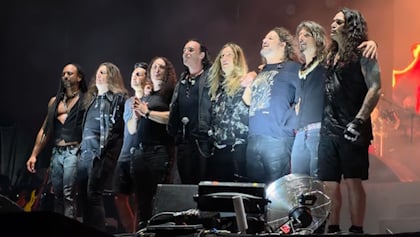See Video Of ANGRA's Entire Reunion With KIKO LOUREIRO, EDU FALASCHI And AQUILES PRIESTER At 2026 BANGERS OPEN AIR
