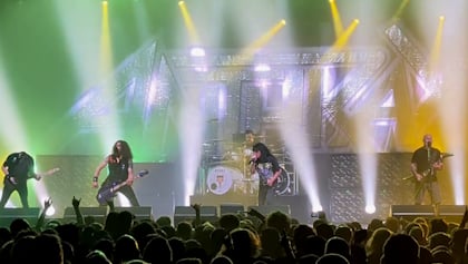 Watch: ANTHRAX Plays Another Snippet Of Brand New Song, Including Lead Vocals, In Adelaide, Australia
