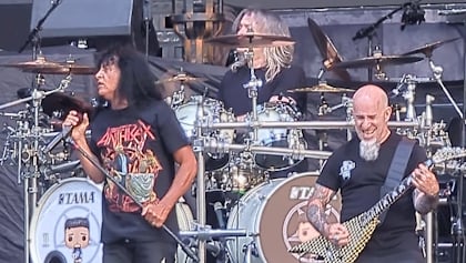 Watch: ANTHRAX Recruits British Session Drummer DARBY TODD For Athens Concert