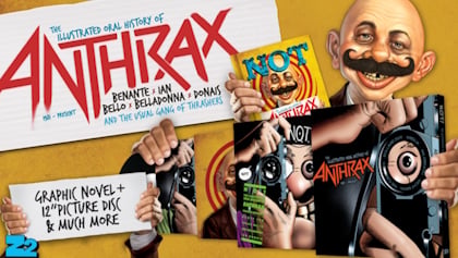 ANTHRAX And Z2 Reunite For 'NOT: The Illustrated Oral History Of Anthrax', An Original Graphic Album