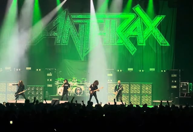 Watch: ANTHRAX Teases Brand New Song During Canadian Tour
