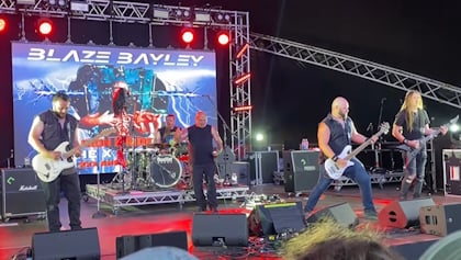 STEVE HARRIS Watched BLAZE BAYLEY's IRON MAIDEN Set At EDDFEST