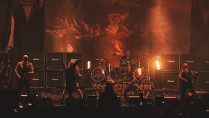 Watch: All-Star BATHORY Tribute BLOOD FIRE DEATH Performs In Lithuania