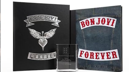 'Bon Jovi: Forever' Book Wins 'Best Book Finishing Award' at 'British Book Design & Production Awards'
