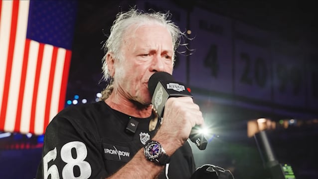 LOS ANGELES KINGS Share Eight-Minute Behind-The-Scenes Video Of BRUCE DICKINSON's Rendition Of U.S. National Anthem