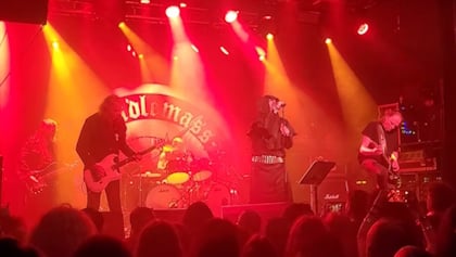 Watch: CANDLEMASS Performs With Guest Singers At LONDON METALFEST Following JOHAN LÄNGQVIST's Hospitalization