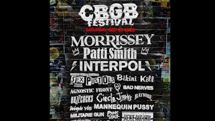 SEX PISTOLS, CIRCLE JERKS, AGNOSTIC FRONT, Others To Perform At 2026 CBGB FESTIVAL