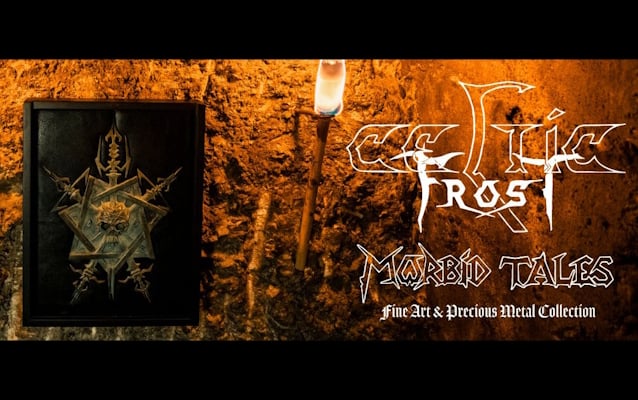 CELTIC FROST Unveils 'Morbid Tales' Fine Art And Precious Metal Collection