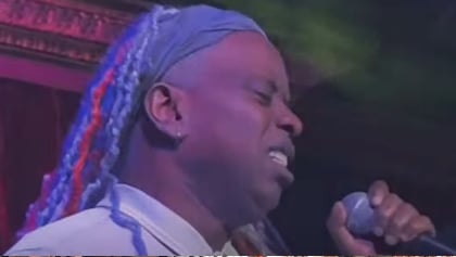 Watch: LIVING COLOUR's COREY GLOVER And TRIXTER's STEVE BROWN Perform At BON SCOTT's 80th-Birthday Bash In New York City