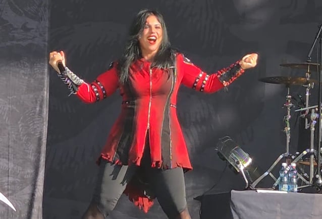 CRISTINA SCABBIA Explains Why LACUNA COIL Doesn't Preach About Religion Or Politics In Band's Lyrics