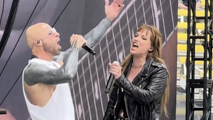Watch: DAUGHTRY Joined By HALESTORM's LZZY HALE For Cover Of 'Separate Ways (Worlds Apart)' At 2026 SONIC TEMPLE Festival
