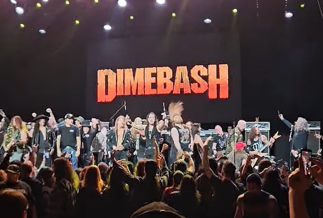 ANTHRAX, BIOHAZARD, FOZZY, KING'S X, MINISTRY, ARMORED SAINT Members Pay Tribute To DIMEBAG At 2026 'Dimebash' Concert In Los Angeles