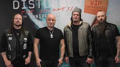 DISTURBED Inducted Into ILLINOIS ROCK AND ROLL HALL OF FAME