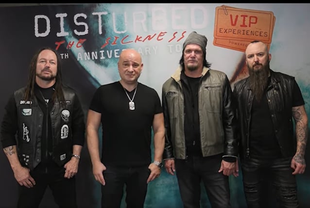 DISTURBED Inducted Into ILLINOIS ROCK AND ROLL HALL OF FAME