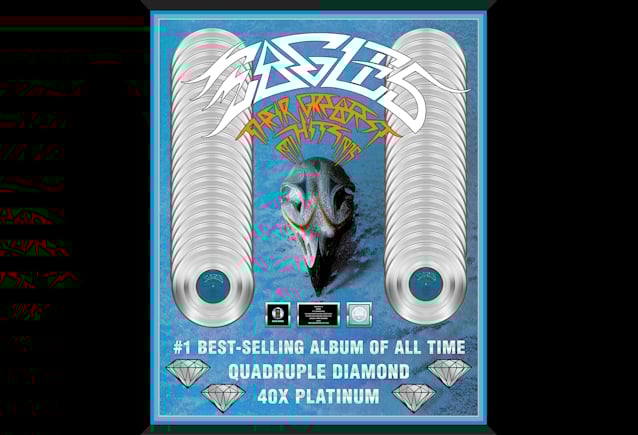 EAGLES' 'Their Greatest Hits 1971-1975' Becomes First Album Ever To Sell More Than 40 Million Copies In U.S.