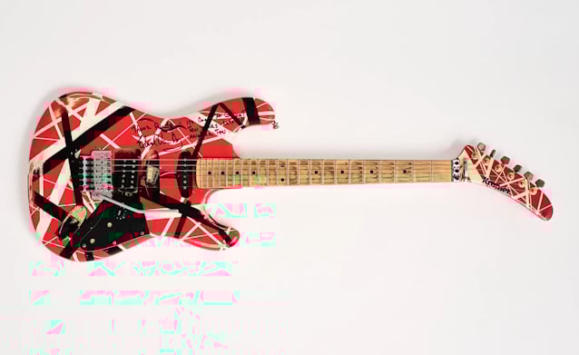 EDDIE VAN HALEN’s 1982 Kramer Guitar Expected to Fetch Between  Million And  Million At Sotheby’s Auction