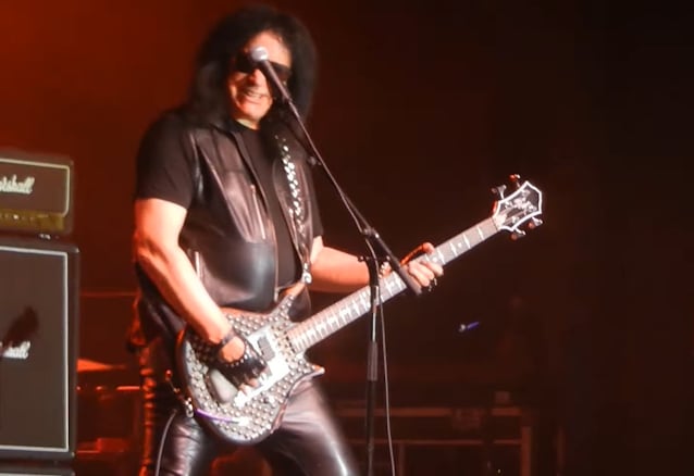Watch: GENE SIMMONS And His Solo Band Perform ACE FREHLEY-Written Songs 'Strange Ways' And 'Rocket Ride' Live For First Time Ever
