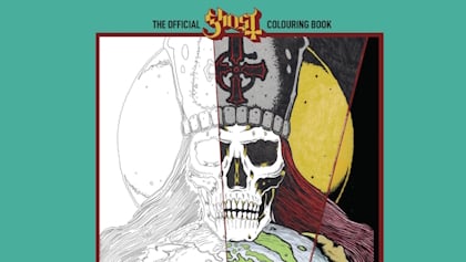 GHOST: Official Coloring Book Available Now From ROCK N' ROLL COLOURING