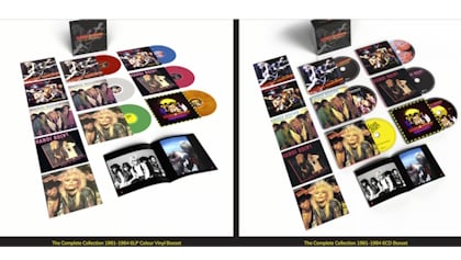 Finnish Rock Legends HANOI ROCKS Announce New 6LP And 6CD Box Set 'The Complete Collection 1981-1984'