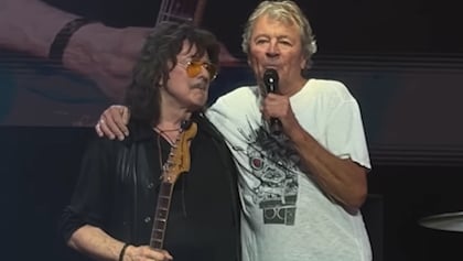 DEEP PURPLE's IAN GILLAN On Reunion With RITCHIE BLACKMORE: 'It Was Lovely. It Was Fantastic.'