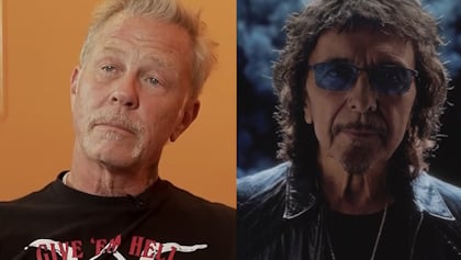 METALLICA's JAMES HETFIELD On BLACK SABBATH's TONY IOMMI: 'He Is The One That Has Inspired Me The Most Out Of Any Guitar Player'