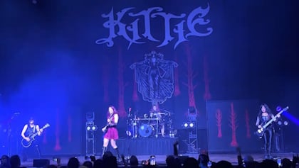 Watch: KITTIE Kicks Off First Full North American Headlining Tour In Over 10 Years, Enlists Stand-In Bassist RACHEL GONZALES