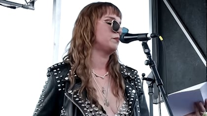 HALESTORM Shares Video Of LZZY HALE's Entire Speech At Opening Of Rock & Roll Hall Of Fame's 'Women In Metal' Exhibit