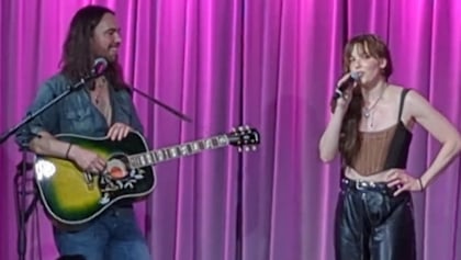 HALESTORM's LZZY HALE Opens Up About Relationship With JOE HOTTINGER: 'There Is Nothing Like Doing The Thing That You Love With The Person You Love'