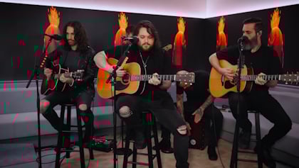 Watch MAMMOTH Perform Acoustic Version Of 'The Spell' On APPLE MUSIC's 'Zane Lowe Show'