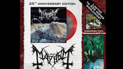 MAYHEM: 25th-Anniversary Edition Of 'Grand Declaration Of War' Due In December