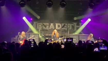 Watch: MEGADETH Performs 'I Don't Care' Live For First Time At 'Let There Be Shred' Fan Event In Tennessee