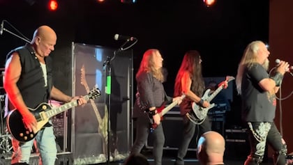 Watch: METAL CHURCH's New Lineup, Featuring Bassist DAVID ELLEFSON And Singer BRIAN ALLEN, Kicks Off North American Tour