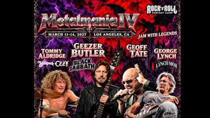 GEEZER BUTLER, GEOFF TATE, GEORGE LYNCH And TOMMY ALDRIDGE Confirmed For Rock 'N' Roll Fantasy Camp's 'Metalmania IV'