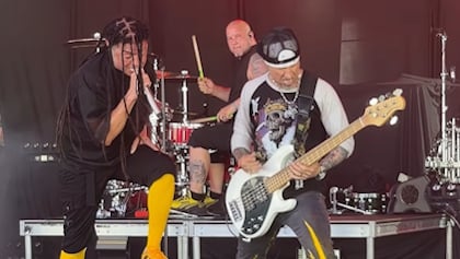 Watch: NONPOINT Rejoined By Original Bassist KEN MACMILLAN For 'Bullet With A Name' Performance At 2026 WELCOME TO ROCKVILLE