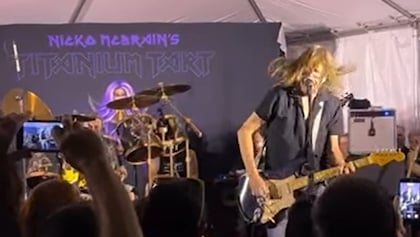 Watch: NICKO MCBRAIN And PAT TRAVERS Perform Three-Song Set At Rock N Roll Ribs 16th-Anniversary Celebration
