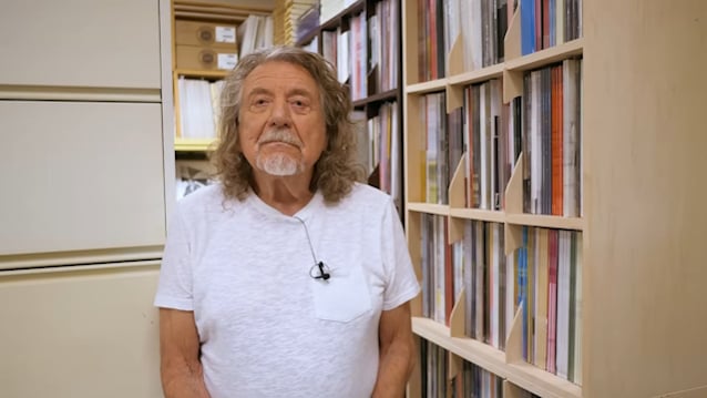 Watch: ROBERT PLANT Picks Some Of His Favorite Albums From NONESUCH RECORDS Library
