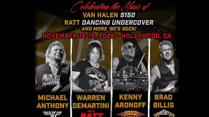 MICHAEL ANTHONY, WARREN DEMARTINI And BRAD GILLIS To Celebrate Music of VAN HALEN, RATT And NIGHT RANGER At November 2026 'Rock 'N' Roll Fantasy Camp'