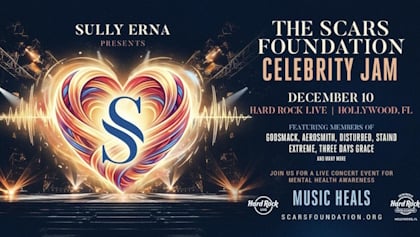 Members Of GODSMACK, AEROSMITH, DISTURBED, EXTREME, STAIND And THREE DAYS GRACE To Perform At 'The Scars Foundation Celebrity Jam'