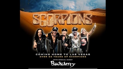 SCORPIONS Announce 2026 'Coming Home To Las Vegas' Residency With BUCKCHERRY
