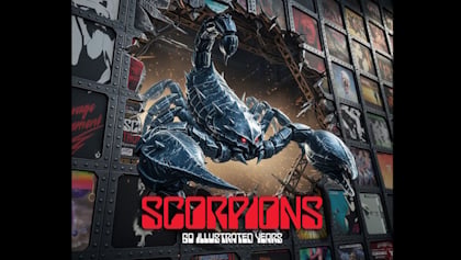 SCORPIONS And RUFUS PUBLICATIONS Announce 'Scorpions - 60 Illustrated Years', A Brand New, Official, Illustrated Book