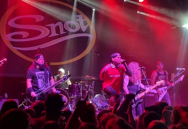 SNOT Has Completed Five Songs With New Singer ANDY KNAPP; Long-Awaited Album Information Coming 'Soon'