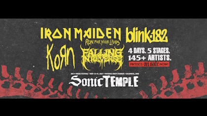 IRON MAIDEN, BLINK-182, FALLING IN REVERSE And KORN Among Nearly 150 Artists Confirmed For 2027 SONIC TEMPLE ART + MUSIC FESTIVAL