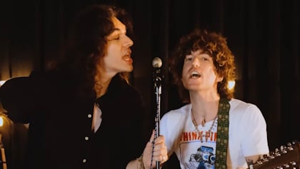 Sons Of KISS's PAUL STANLEY And GENE SIMMONS Release Music Video For Second STANLEY SIMMONS Single 'Dancing While The World Is Ending'