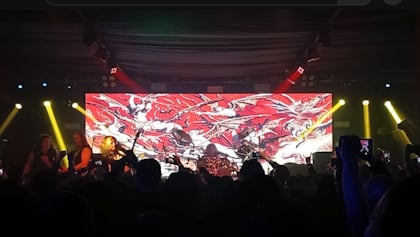 Watch: TESTAMENT Concert In Bogota Halted Due To Power Outage