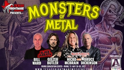 BLACK SABBATH And IRON MAIDEN Members To Appear At Next Year's 'Texas Frightmare Weekend' Horror Convention