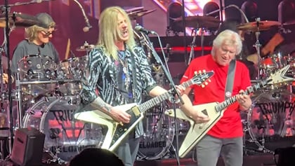 Watch: DEREK SHARP Fills In for PHIL X At TRIUMPH's Shows In Halifax And Moncton