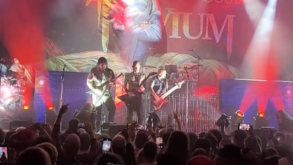 Watch: TRIVIUM Plays First Show With New Drummer ALEX RÜDINGER